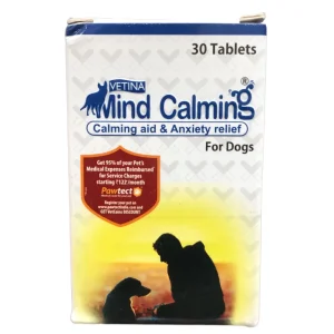 Vetina Mind Calming Tablet For Dogs (Pack of 2)